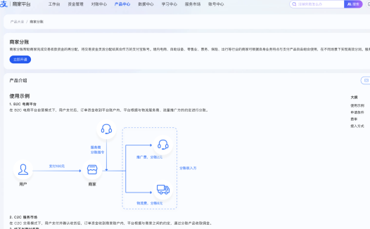 支付宝商家分账回来了!可以自助开通了